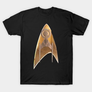 Star Trek Discovery Badge N Ship T-Shirt